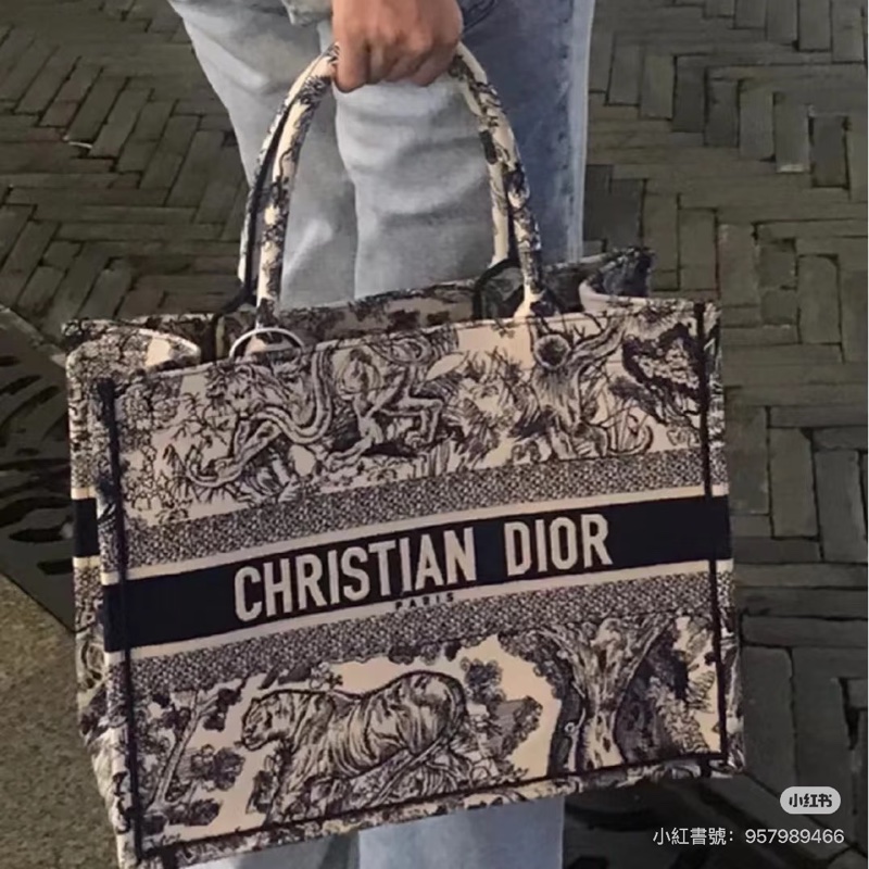 Dior迪奧 Book Tote 中型托特包-18