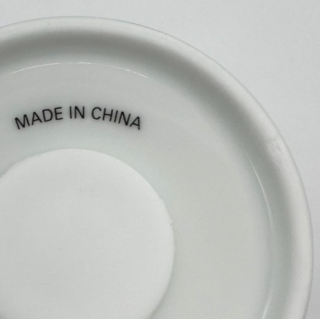 BALENCIAGA 巴黎世家 Objects系列陶瓷隨行白色咖啡杯-11