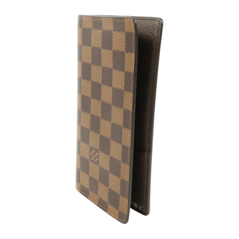 LOUIS VUITTON Damier Ebene Brazza長錢包-2
