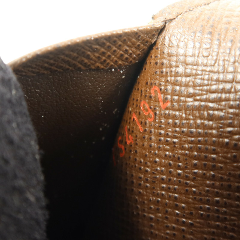 LOUIS VUITTON Damier Ebene Brazza長錢包-7