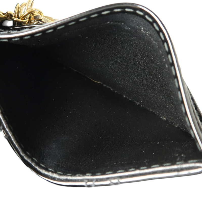 Dior 漆皮皮革Lady Dior Card Case金扣卡片套-5