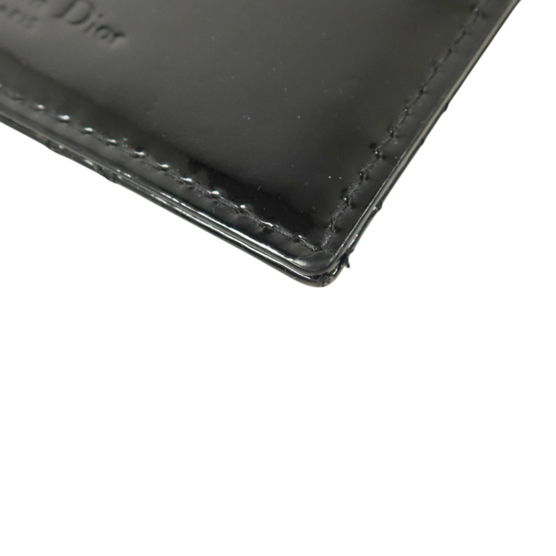Dior 漆皮皮革Lady Dior Card Case金扣卡片套-12