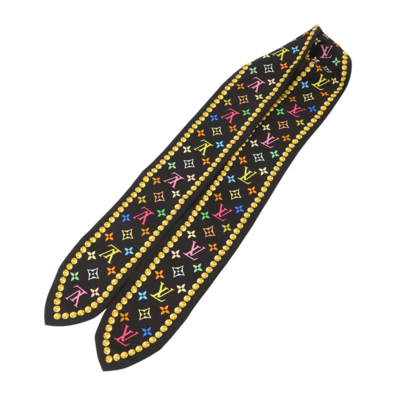 LOUIS VUITTON 絲質Bandeau Scarf絲巾-2
