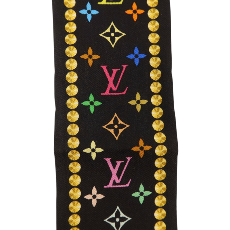 LOUIS VUITTON 絲質Bandeau Scarf絲巾-4