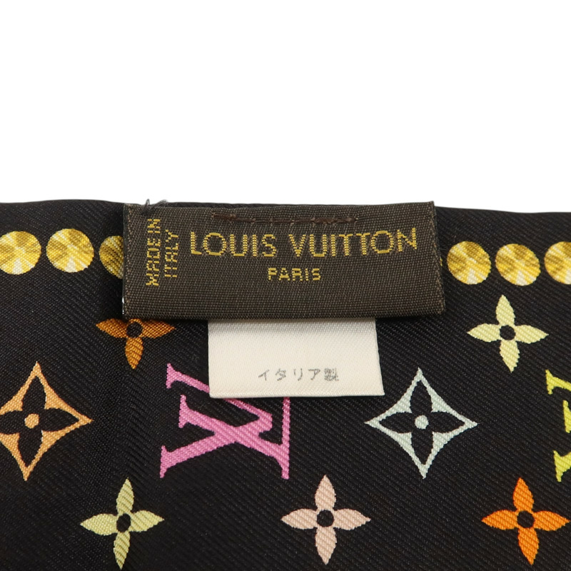 LOUIS VUITTON 絲質Bandeau Scarf絲巾-5