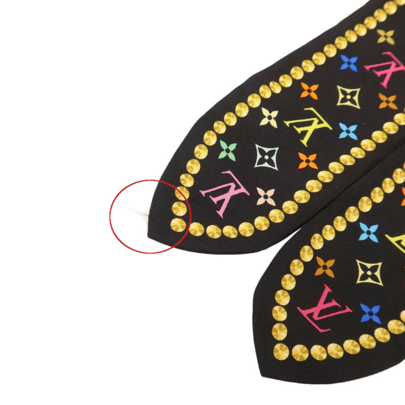 LOUIS VUITTON 絲質Bandeau Scarf絲巾-7