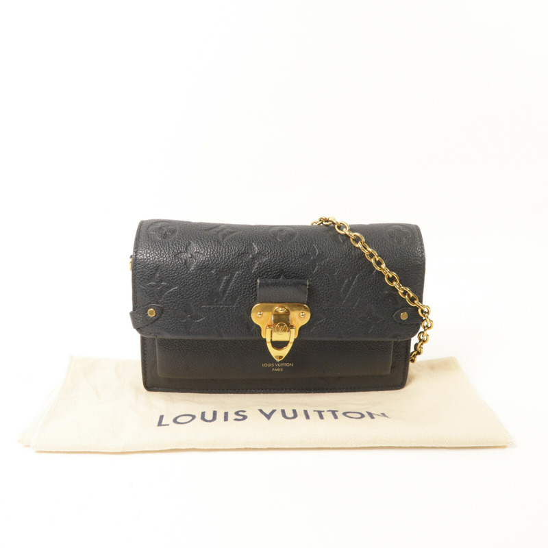 LOUIS VUITTON Monogram Empreinte Vavin 鏈帶肩背袋-9