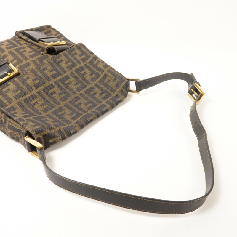 FENDI 帆布Zucchino肩背袋-6