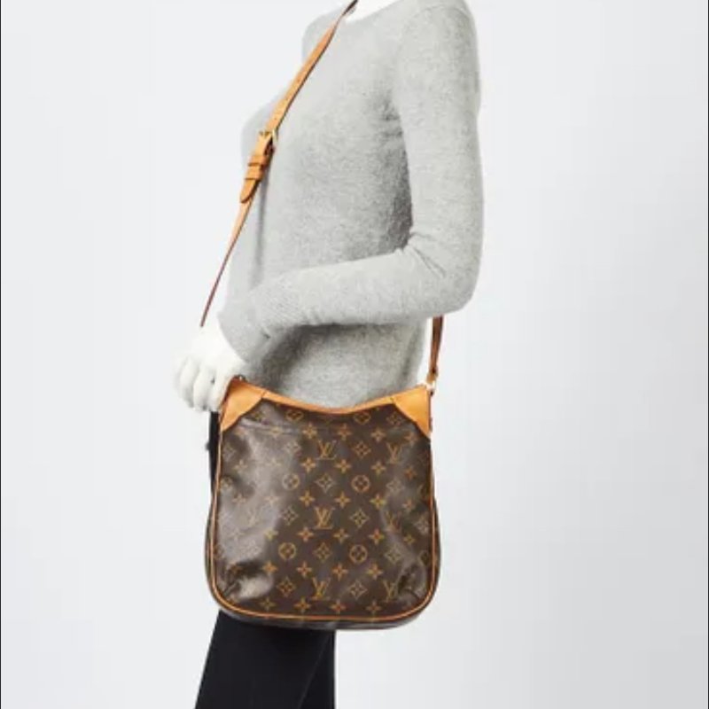母親節特價 Louis Vuitton LV原花 Odeon斜背包 肩背包-39