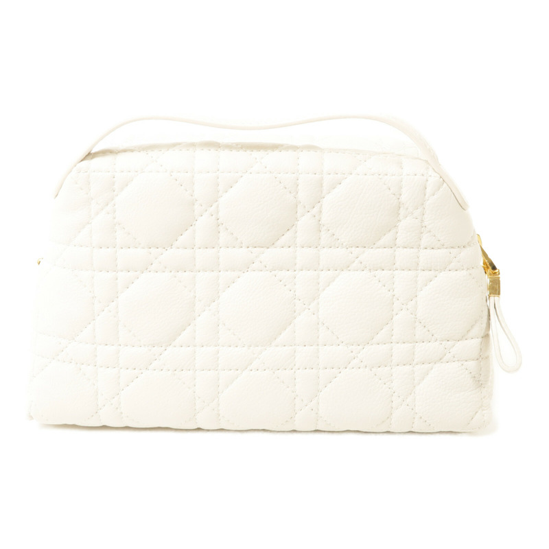 Dior 牛皮皮革Mini Caro D-Cosy鏈帶手挽肩背兩用袋-2