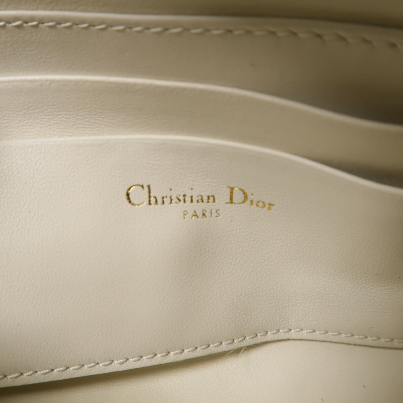 Dior 牛皮皮革Mini Caro D-Cosy鏈帶手挽肩背兩用袋-5