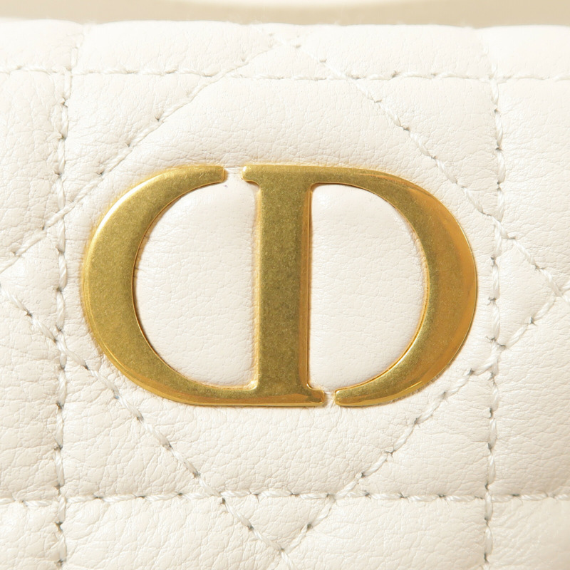 Dior 牛皮皮革Mini Caro D-Cosy鏈帶手挽肩背兩用袋-7