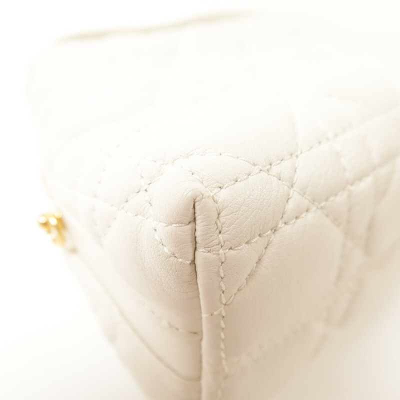 Dior 牛皮皮革Mini Caro D-Cosy鏈帶手挽肩背兩用袋-13