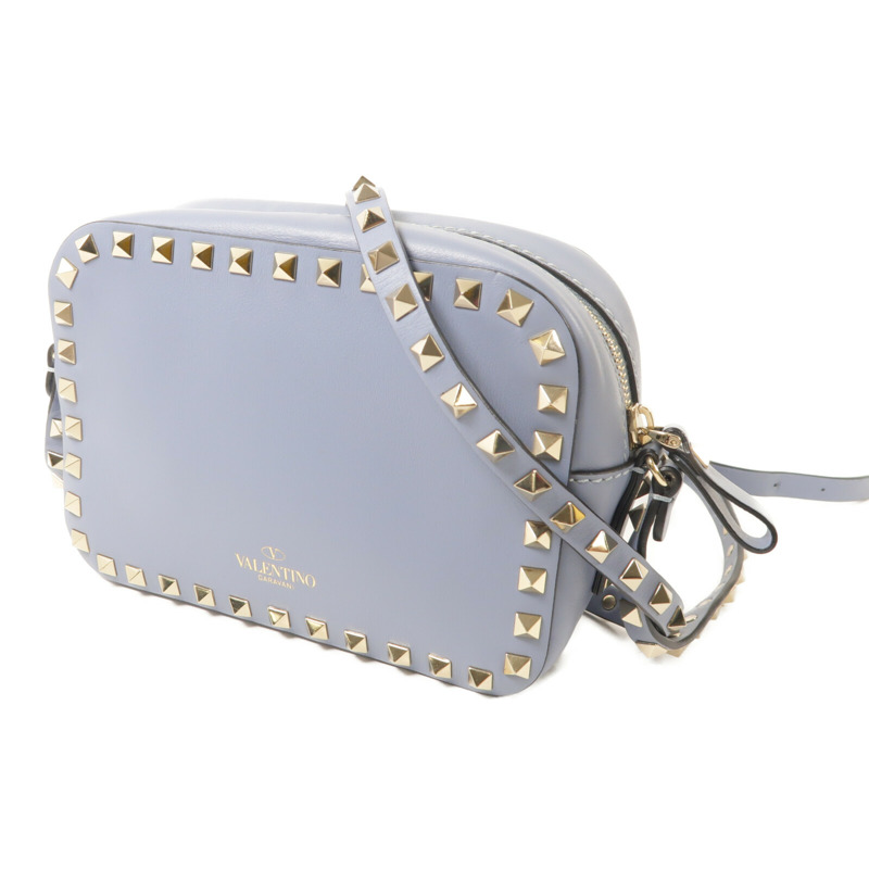 Valentino 牛皮皮革Garavani Rockstud肩背袋-1