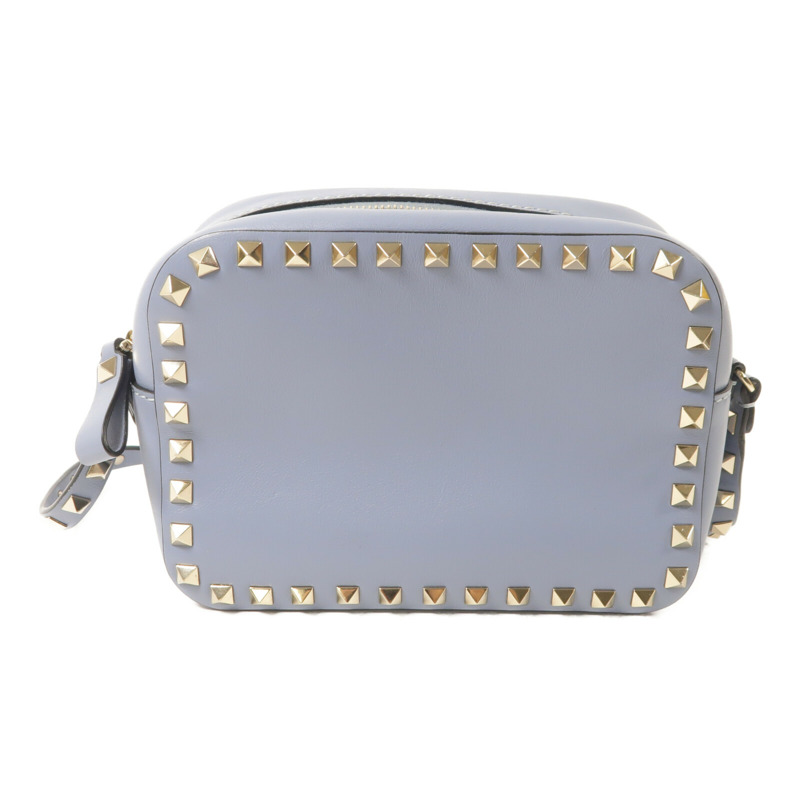 Valentino 牛皮皮革Garavani Rockstud肩背袋-2