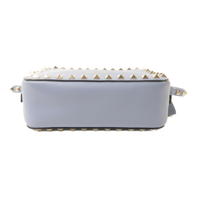 Valentino 牛皮皮革Garavani Rockstud肩背袋-3