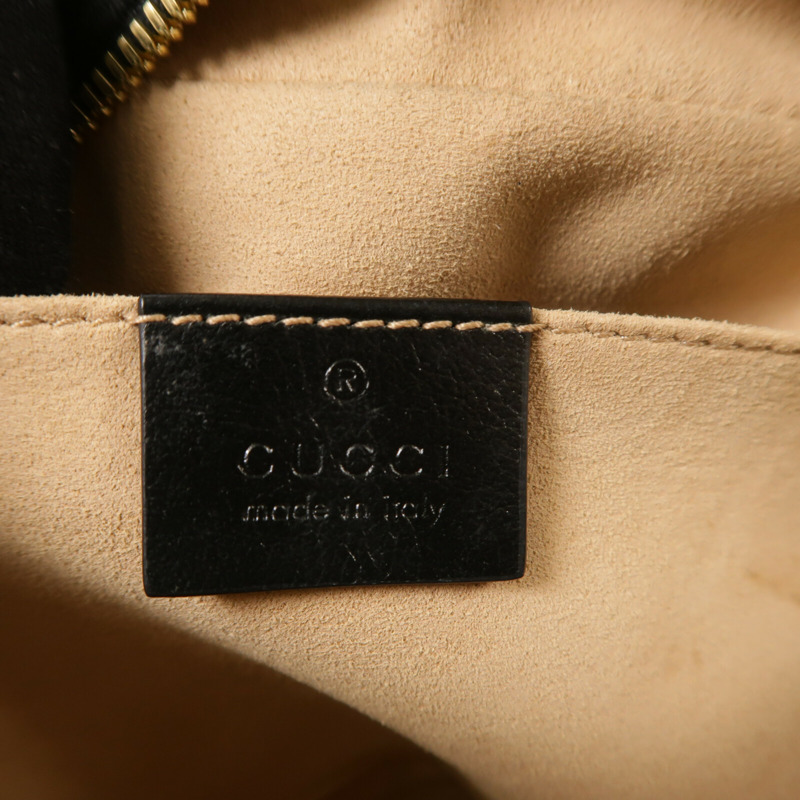 GUCCI GG帆布GG Marmont鏈帶肩背袋-5