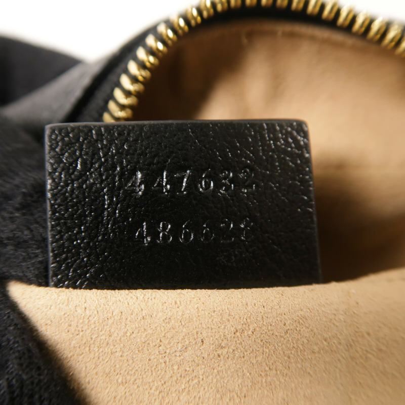 GUCCI GG帆布GG Marmont鏈帶肩背袋-6