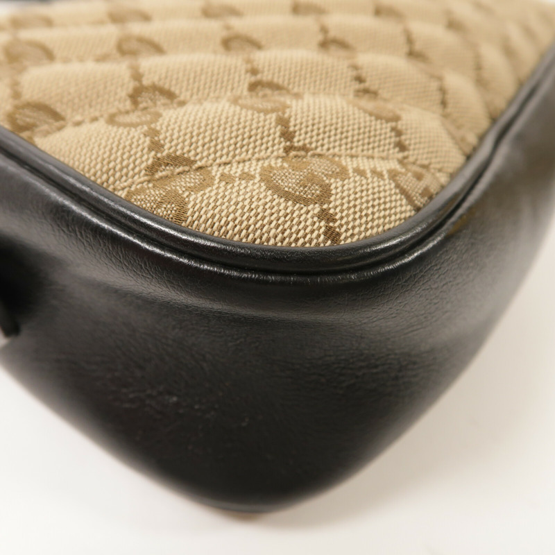 GUCCI GG帆布GG Marmont鏈帶肩背袋-10