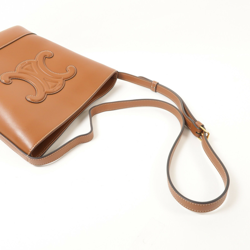 CELINE 牛皮皮革Cuir Triomphe肩背袋-7