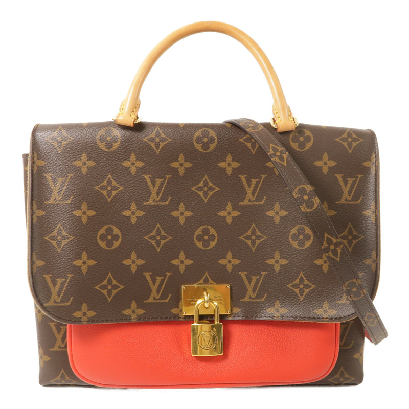LOUIS VUITTON Monogram Marignan手挽肩背兩用袋-0