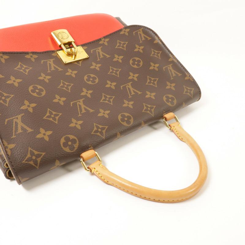 LOUIS VUITTON Monogram Marignan手挽肩背兩用袋-8
