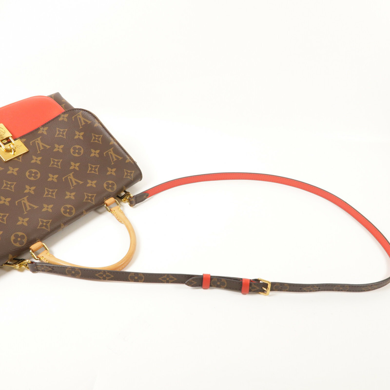 LOUIS VUITTON Monogram Marignan手挽肩背兩用袋-9