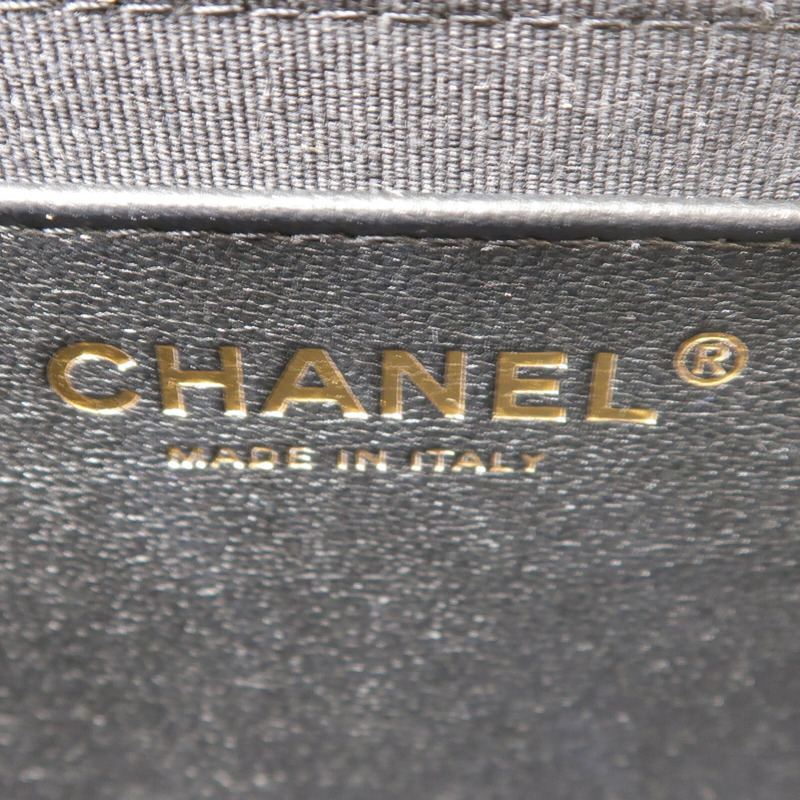 CHANEL 漆皮皮革Chain Shoulder鏈帶肩背袋-5