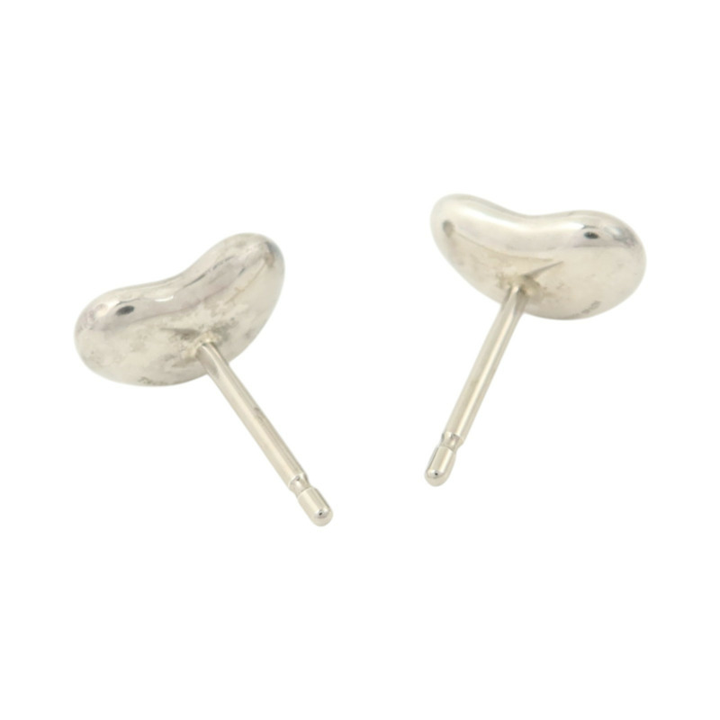 TIFFANY&CO 925純銀Elsa Peretti Bean Design Earrings耳環-2