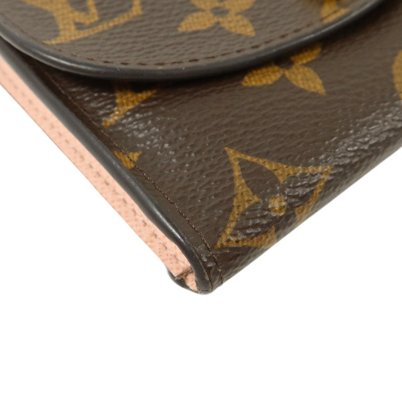 LOUIS VUITTON Monogram Rosalie Coin Purse金扣零錢包-10