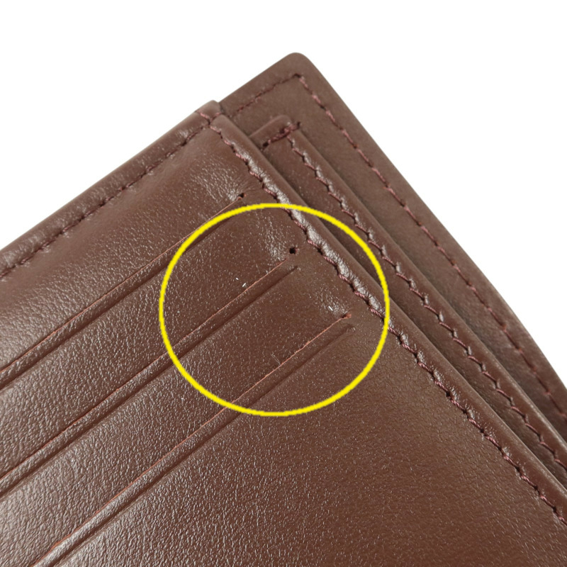 CHANEL 牛皮皮革Classic Trifold Wallet金扣錢包-18