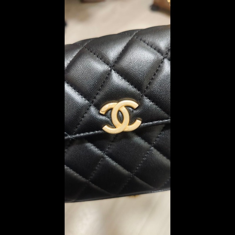 Chanel香奈兒「稀有款⭐」kelly包~-21