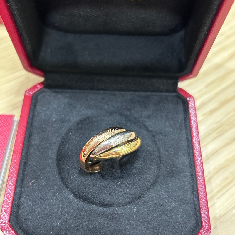 Cartier經典款三環戒-2
