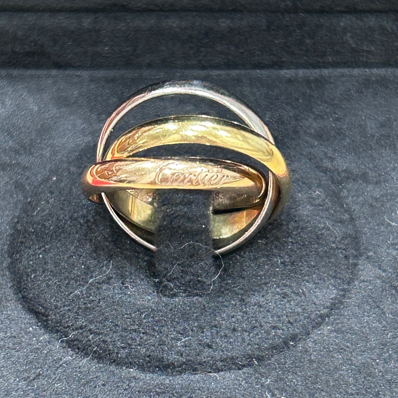 Cartier經典款三環戒-5