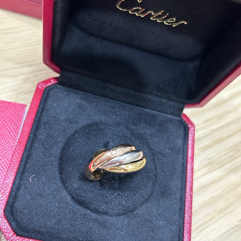 Cartier經典款三環戒-10