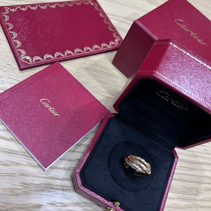 Cartier經典款三環戒-12