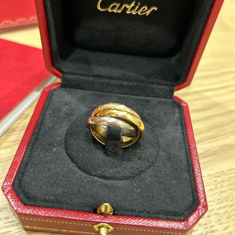 Cartier經典款三環戒-16