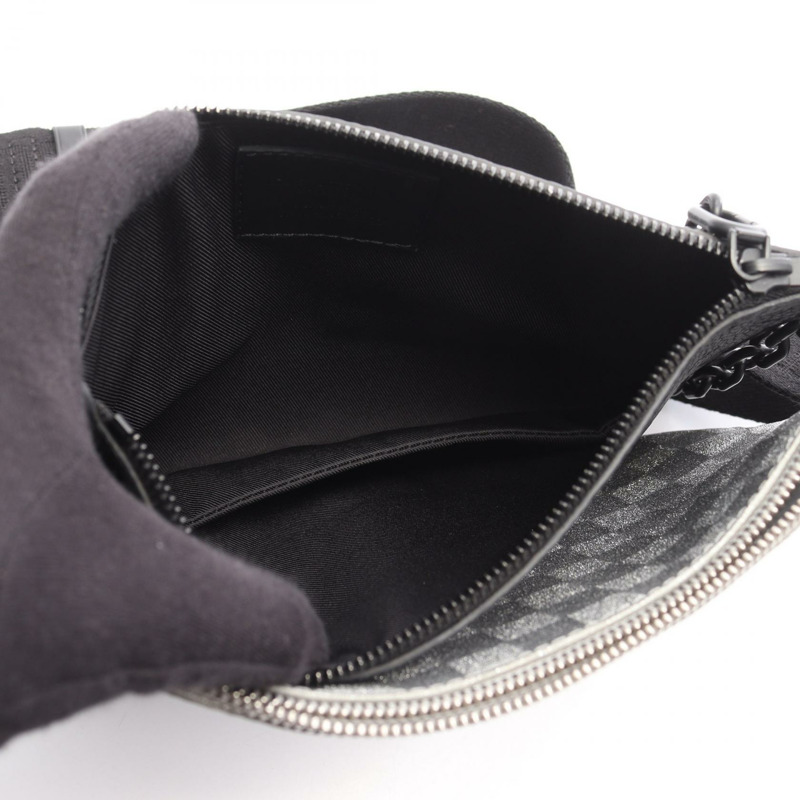 路易威登 Trio Pouch NM 單肩包 M59682 Damier 亮片皮革黑色-3