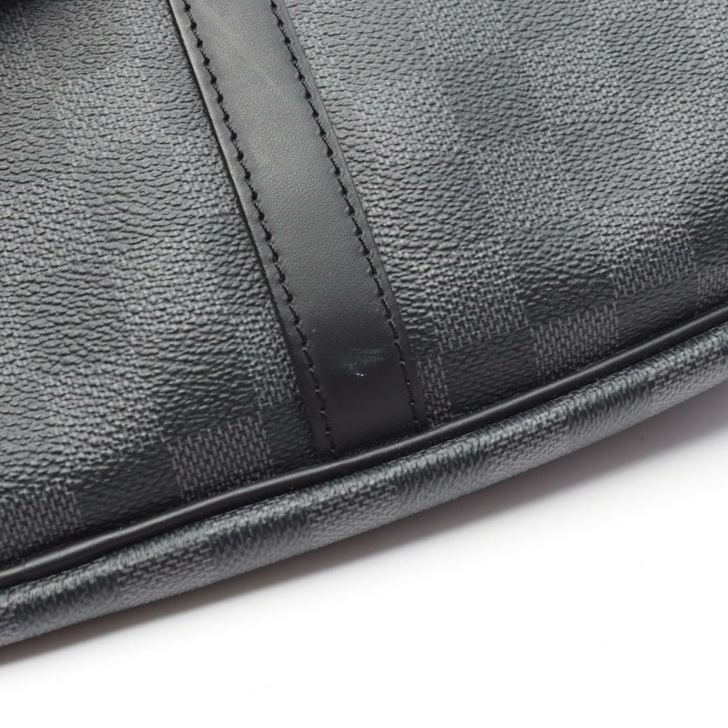 路易威登 PDV PM 單肩商務包 N41478 Damier Graphite 黑色 二手 LV-7