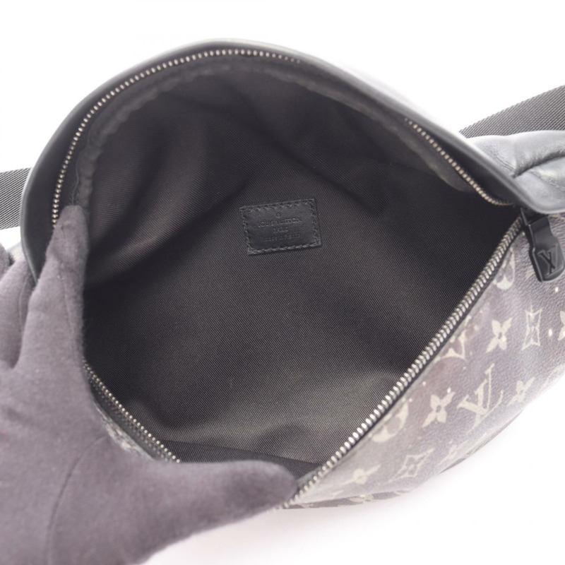 路易威登 Discovery 腰包 M44444 Monogram Galaxy 帆布 灰色 二手 LV-2