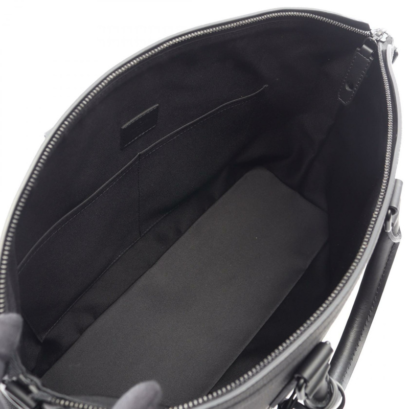 路易威登 Lockit 單肩斜背手提包 M59158 Aerogram 黑色皮革-2