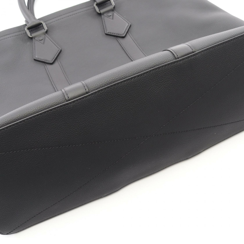 路易威登 Lockit 單肩斜背手提包 M59158 Aerogram 黑色皮革-6