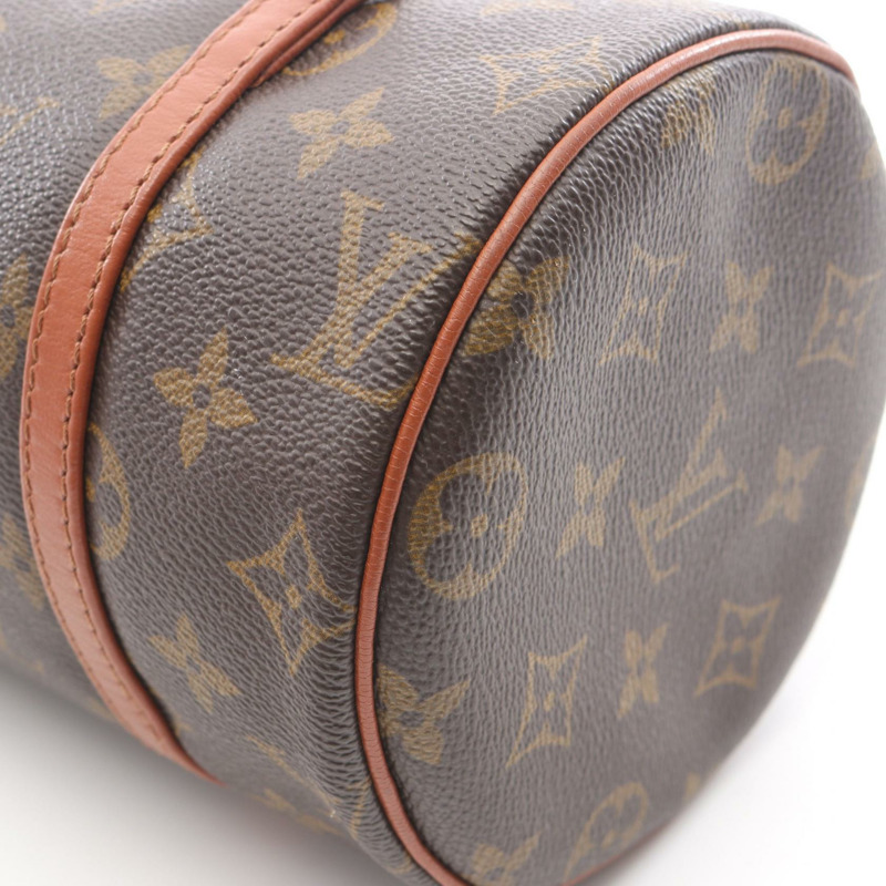 路易威登 Papillon 26 舊式單肩背包 M51366 Monogram 棕色皮革-6