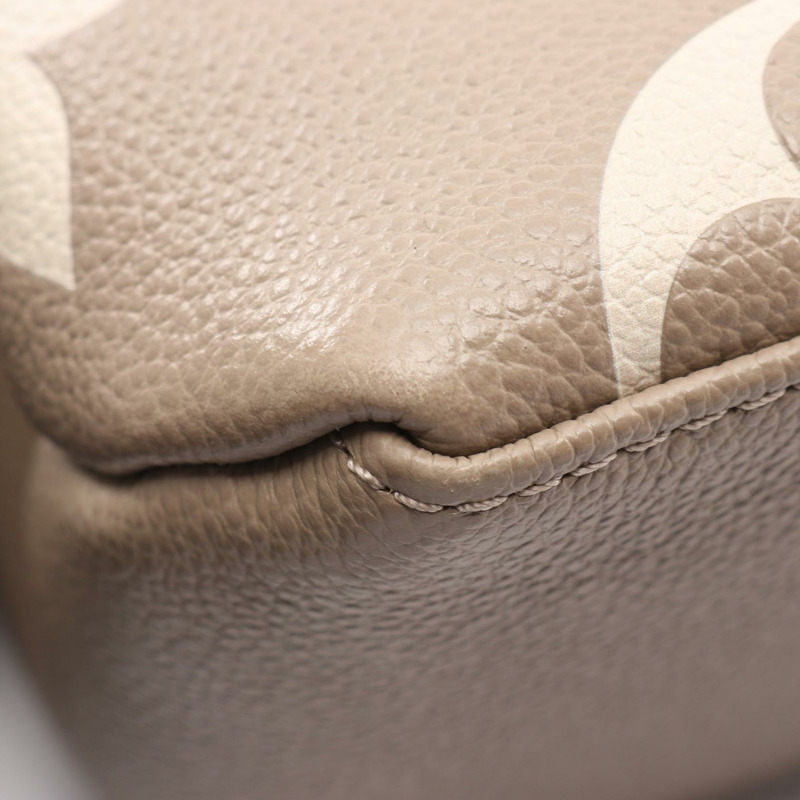路易威登 Petit Palais PM 斜背包手提包 M58914 Monogram empreinte 米色-5