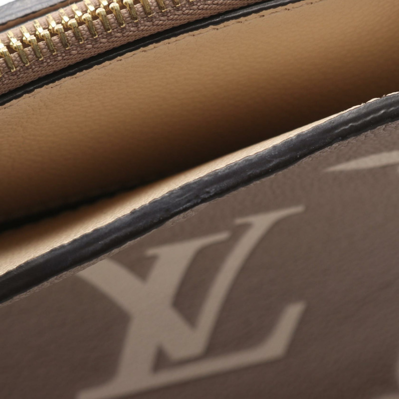 路易威登 Petit Palais PM 斜背包手提包 M58914 Monogram empreinte 米色-8