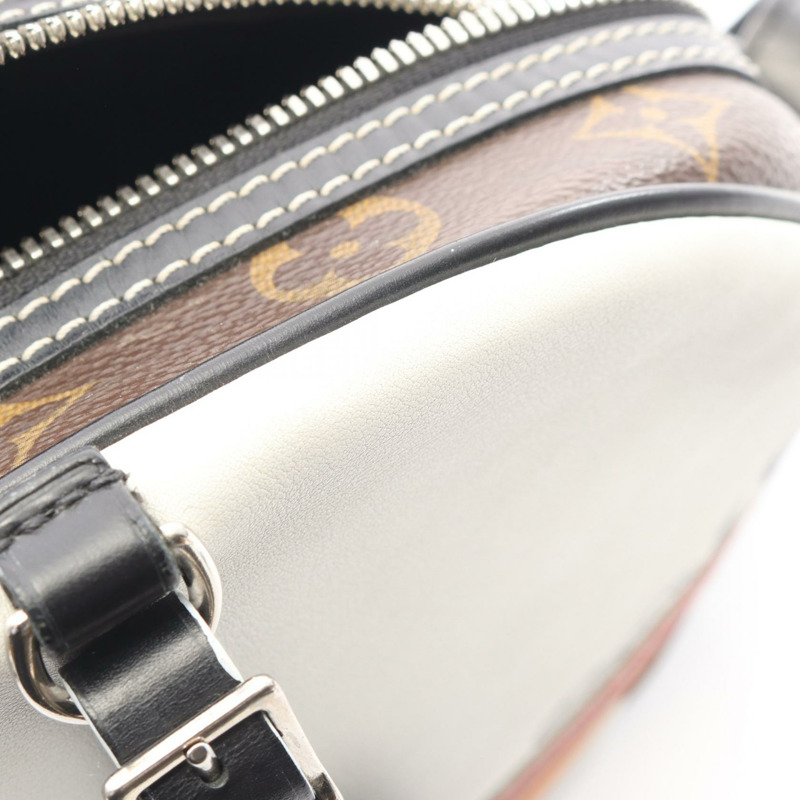 路易威登 Boite Chapeau Souple 單肩斜背包 M55653 皮革 白色-5