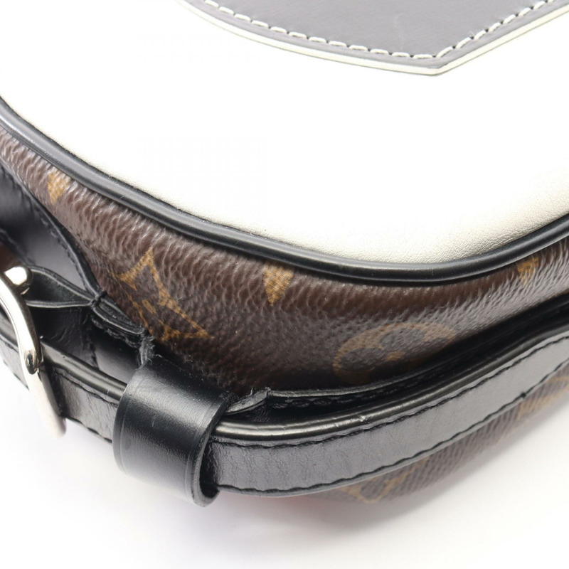 路易威登 Boite Chapeau Souple 單肩斜背包 M55653 皮革 白色-6