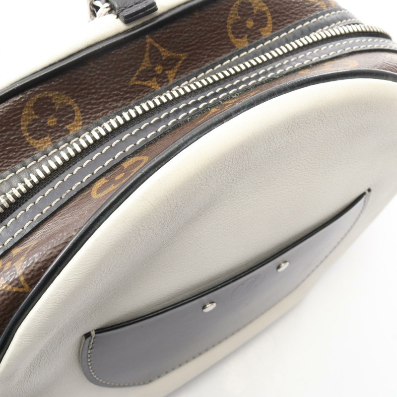 路易威登 Boite Chapeau Souple 單肩斜背包 M55653 皮革 白色-8