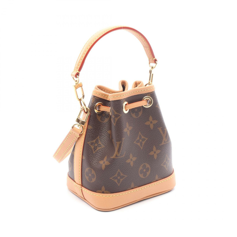 路易威登 Nano Noes 單肩斜背抽繩手提包 M81266 Monogram LV-1