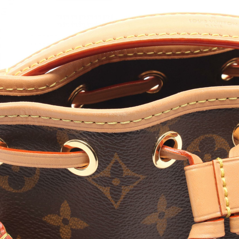 路易威登 Nano Noes 單肩斜背抽繩手提包 M81266 Monogram LV-6